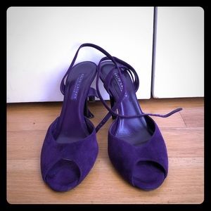 Ralph Lauren purple label suede size 7
